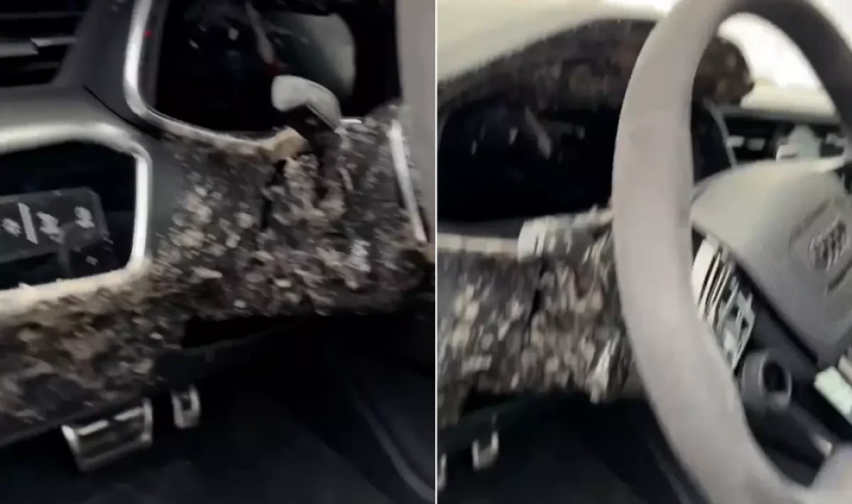 Arabada Bırakılan Kola Felakete Dönüştü: Dondu, Patladı, Aracın İçini Harabeye Çevirdi