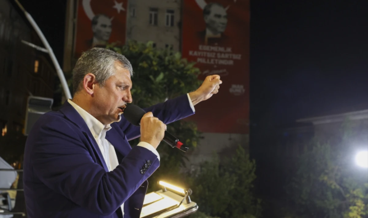 CHP lideri Özgür Özel’e savcılıktan soruşturma