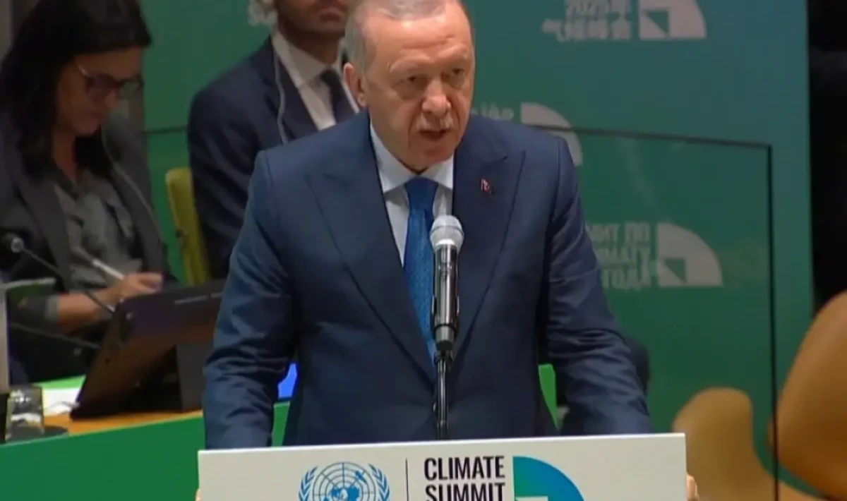 Erdoğan BM Kürsüsünde İklim Mesajı Verdi
