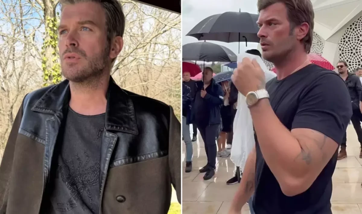 KIVANÇ TATLITUĞ’DAN DİKKAT ÇEKEN BAYRAM GÖRÜNTÜSÜ