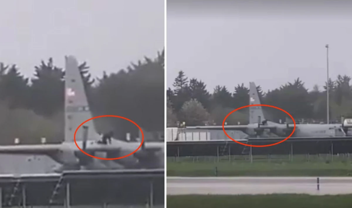 Shannon Havalimanı’nda kriz: ABD askeri uçağına baltalı saldırı