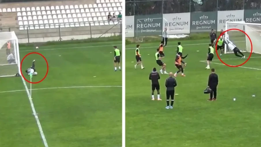 VOLKAN DEMİREL YILLARA MEYDAN OKUDU: ANTRENMANDA ESKİ GÜNLERİ HATIRLATTI